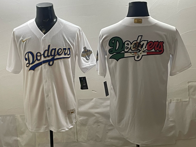 Men Los Angeles Dodgers blank white Game 2026 Nike MLB Jersey 04080015